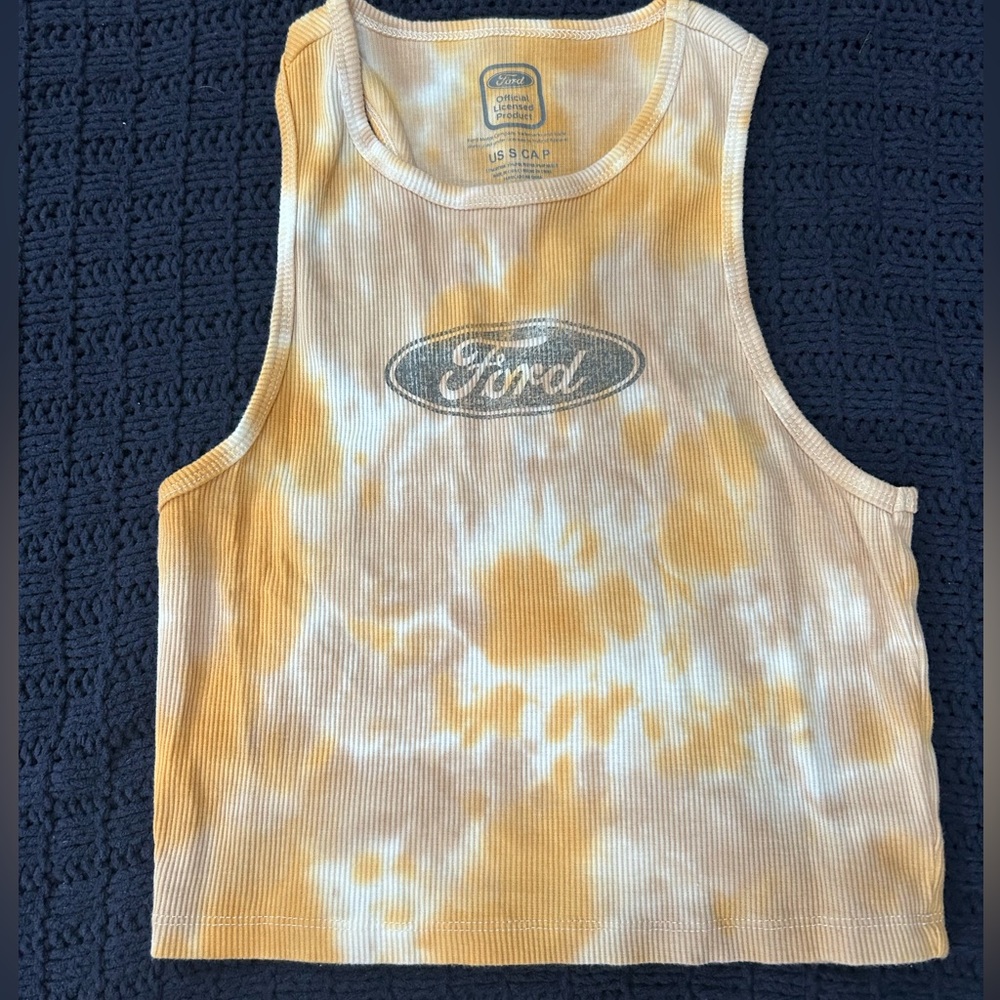 Ford Tie Die Tank Top